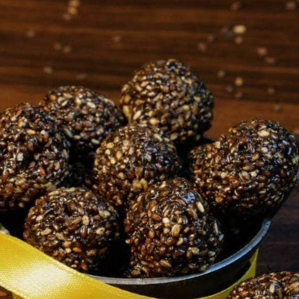 Black Sesame Ladoo